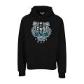 高田贤三(Kenzo)纯棉Tigerlogo刺绣连帽卫衣男运动百搭套头休闲宽