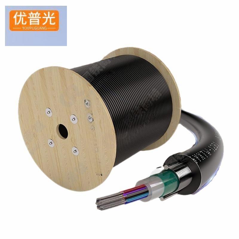 室外铠装单模光纤线8芯中心管式架空光缆 GYXTW-8B(1000米)