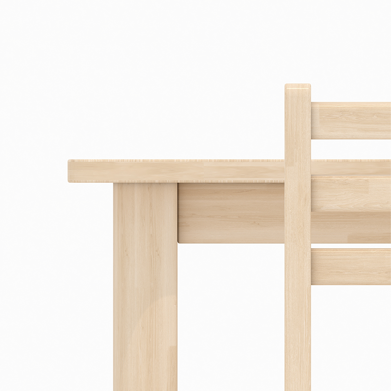 儿童桌子宝宝学习桌绘画游戏桌幼儿园实木课桌椅蒙氏教具早教中心