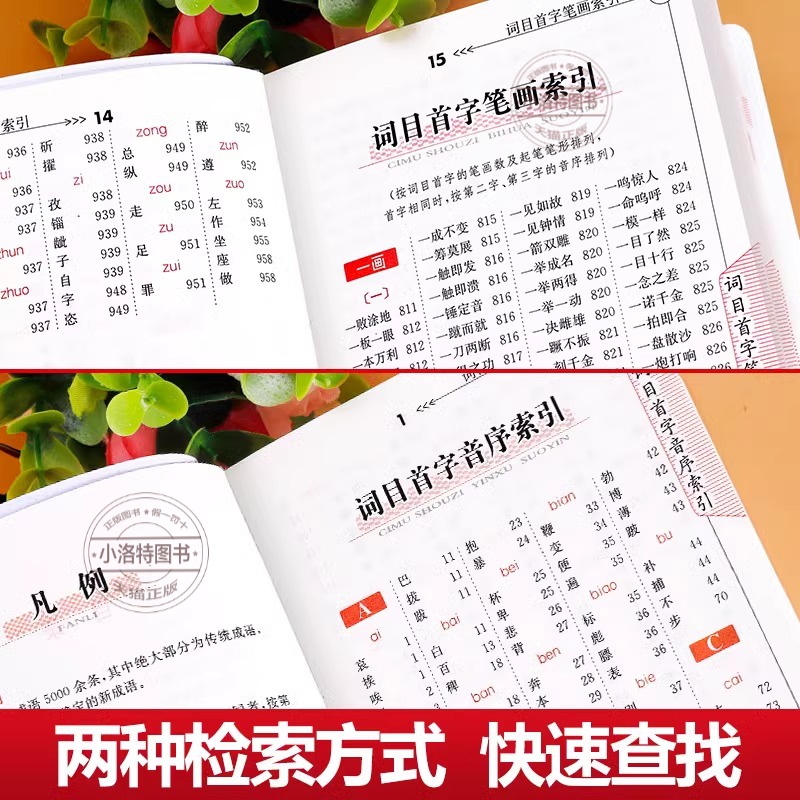 [官方正版 ]学生成语词典 加厚958页 [正版] 成语词典小学生人教版双色本词典2024初高中生工具书课标多功能现代汉高清大图