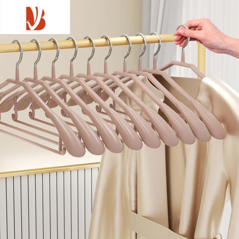 三维工匠衣架家用挂衣宽肩防滑晾男士西服外套装衣挂轻奢高级大衣撑子图片