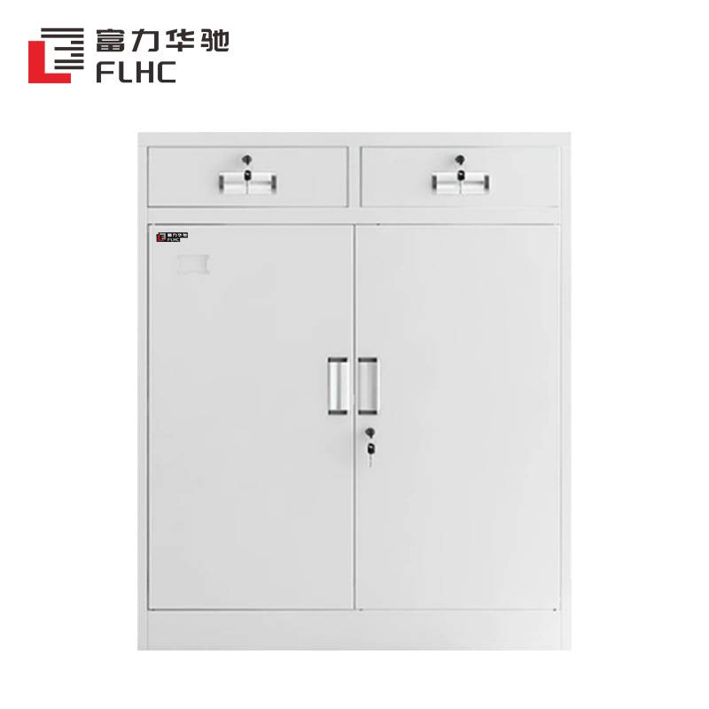 富力华驰 矮柜 900*850*390mm二斗下节柜 台高清大图