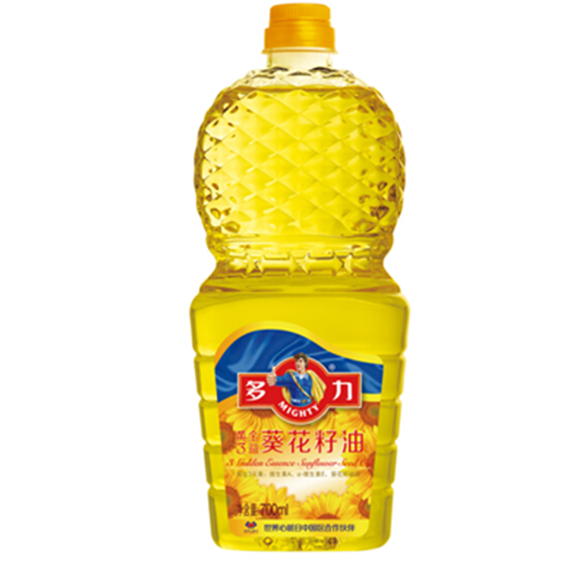 多力黄金3益葵花籽油700ml 食用油小包装油