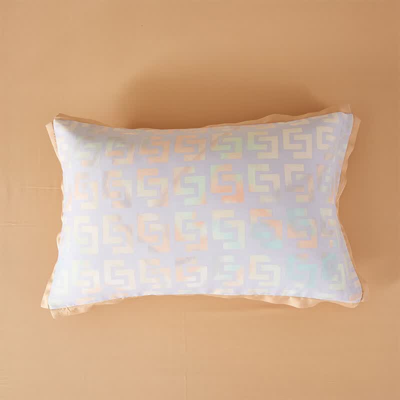 天琴流金岁月-莱赛尔四件套TQ-T157 床单245*250cm+被罩200*230cm+枕套48*74cm*2高清大图