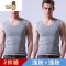 YANXU运动速干无袖坎肩男背心无痕薄款冰丝内穿港风潮牌ins吸汗背心男