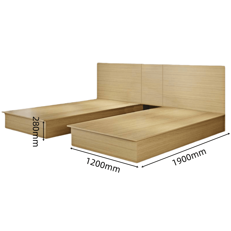 鑫木樽组合床1200*1900*280mm套高清大图