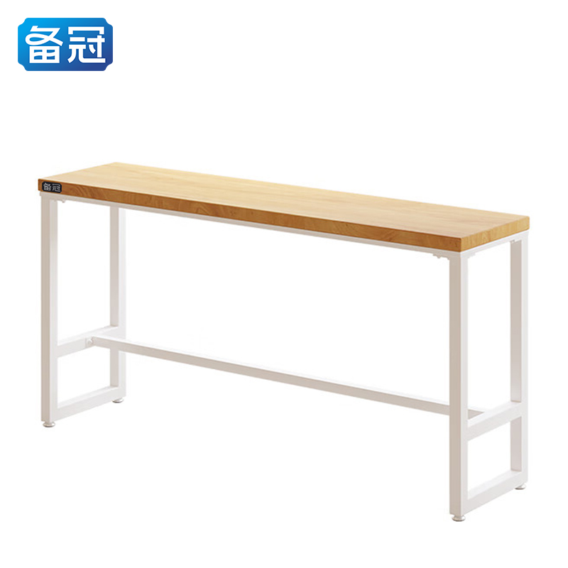 备冠 单桌实木吧台桌 1000*400*750mm 张高清大图