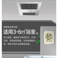 松下(Panasonic)多功能浴霸功率1650W风暖模块PTC取暖换气卫生间集成吊顶浴霸300*300*180mm