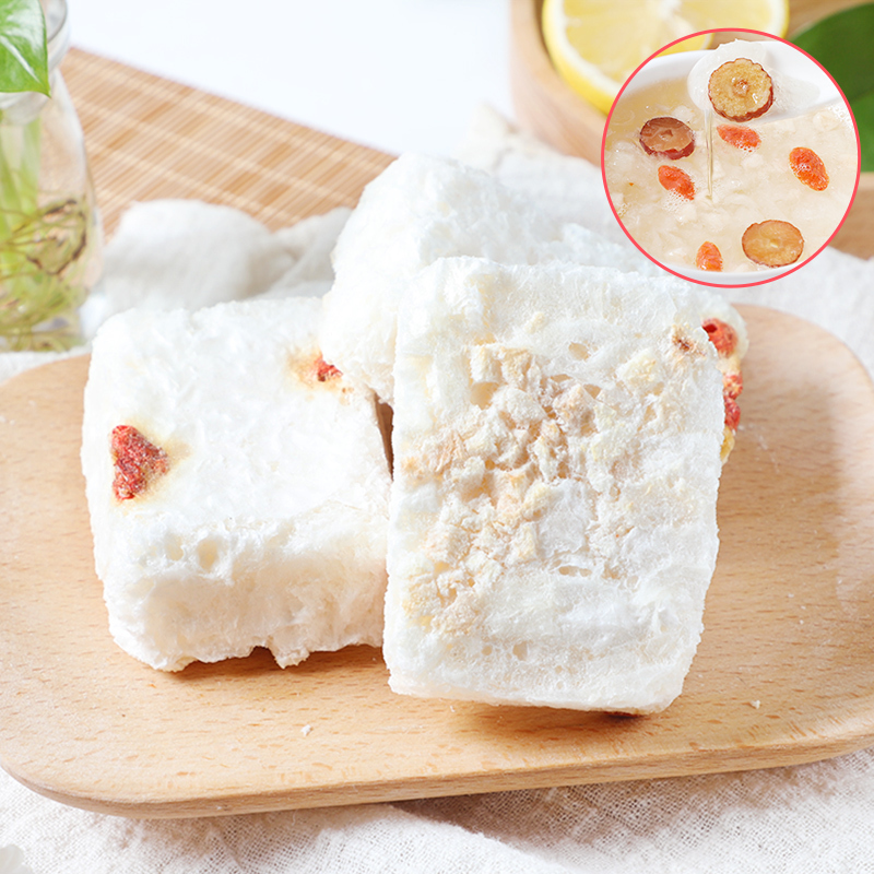 盛耳 冰糖雪梨银耳羹90g 免煮银耳羹6袋冲泡即食速食代餐冻干银耳冰糖雪梨汤干货
