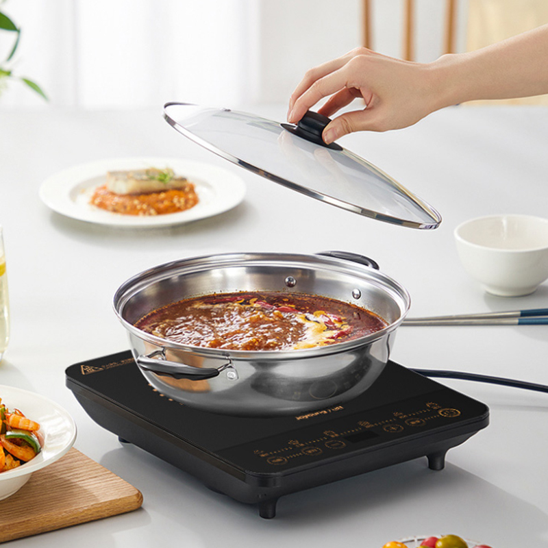 九阳(Joyoung) 电磁炉 大功率2200W一键爆炒定时触控防水 C22S-N102-B4高清大图