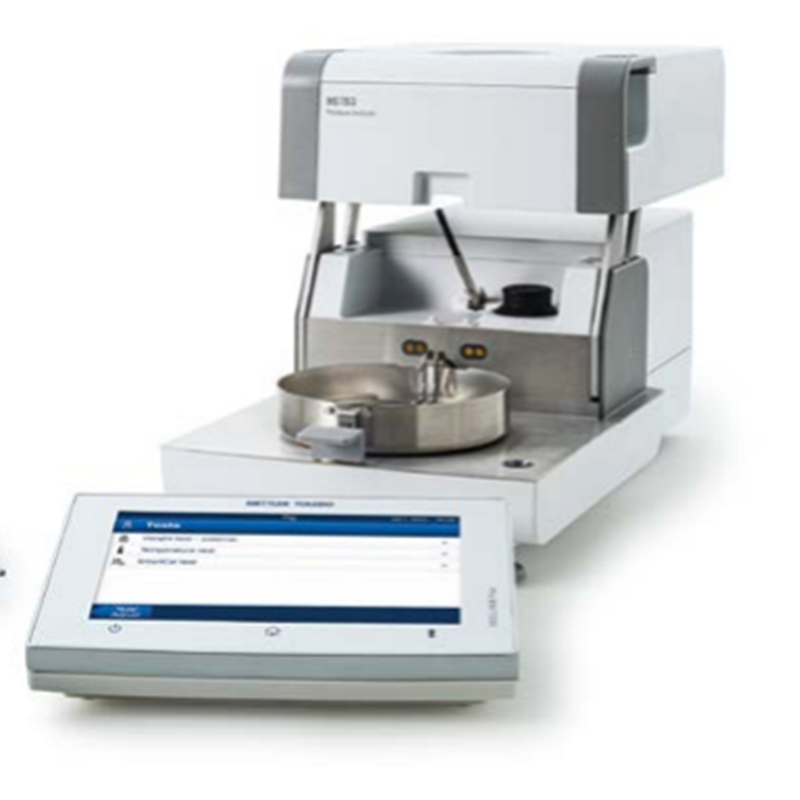 梅特勒托利多 卤素水分测定仪 HS153 配备RS-P26型号打印机高清大图
