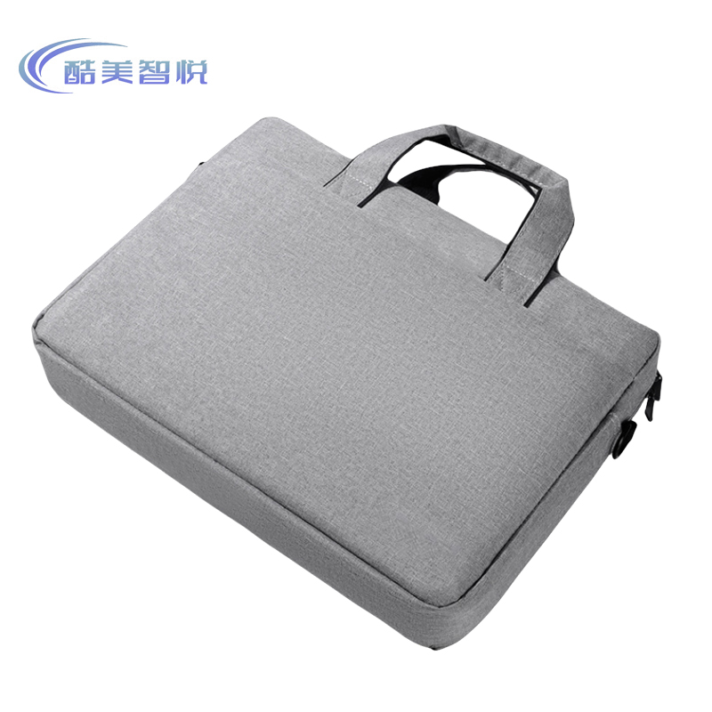 酷美智悦 电脑包灰色气囊版40*30*6cm KM-BH417 个高清大图
