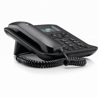 摩托罗拉(MOTOROLA) CT410C普通家用/办公话机 来电显示 电话机 商务有绳座机(黑色)