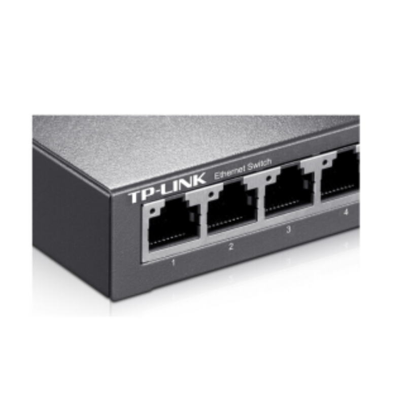 tplink5口千兆交换机企业级交换器监控网络网线分线器分流器金属机身