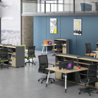 广圣GS网布椅 电脑椅 办公椅子 网布会议椅 转椅 职员椅 培训椅