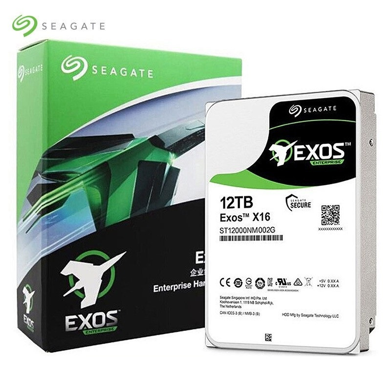 希捷 ST12000NM002G 3.5寸企业级硬盘 12TB