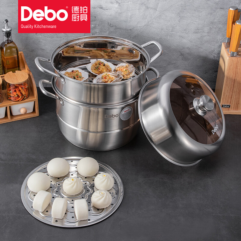 蒸锅/汤锅 DEBO德铂/DEBO德铂 复底DEP-697高清大图