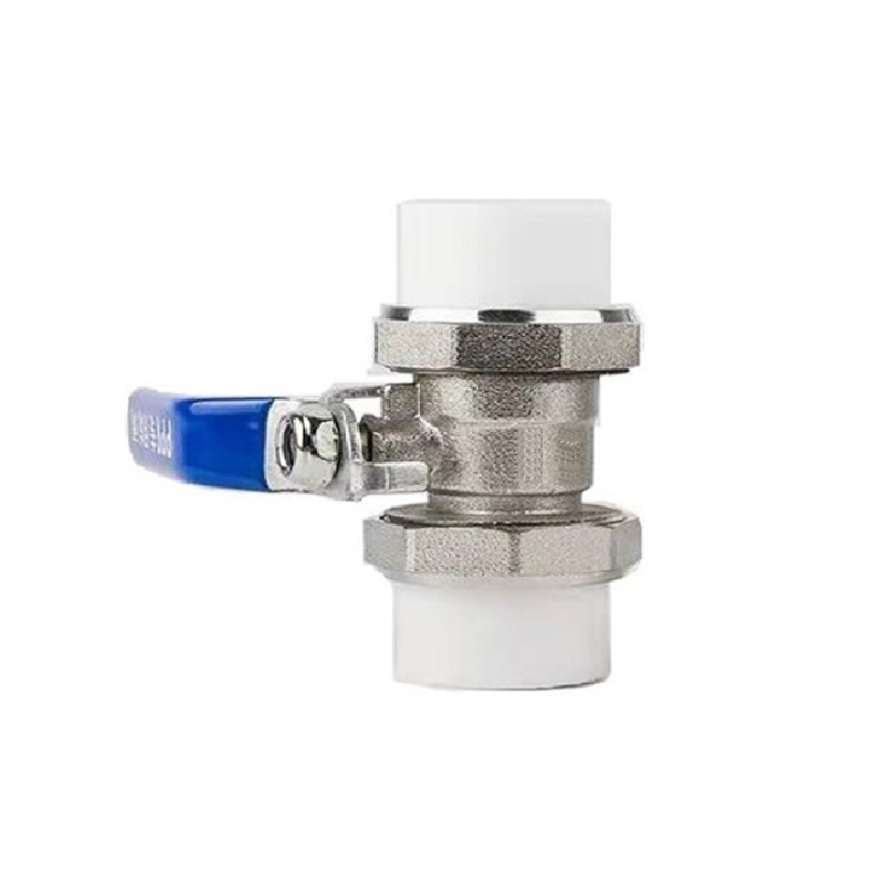 盛京联硕 PPR双活接球阀PPR25(6分) 个高清大图