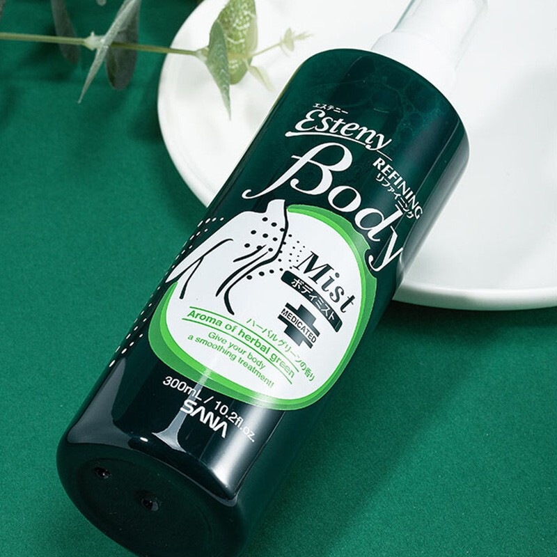SANA莎娜美背喷雾 日本进口背部控油清爽身体润肤乳 300ml 美背喷雾控油抗痘淡印 两瓶装