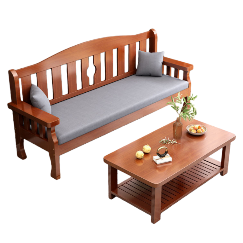 智叶舟沙发组合180*58*85cm(3+茶几)套高清大图