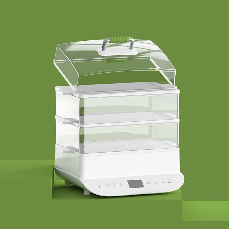 都市太太(DStt) 都市太太层层香电蒸锅家用超大容量三层多功能定时预约新款电蒸箱 白色