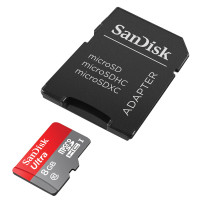 闪迪（Sandisk）TF卡转SD卡套 读卡器 相机卡托SD适配器 支持高速TF卡