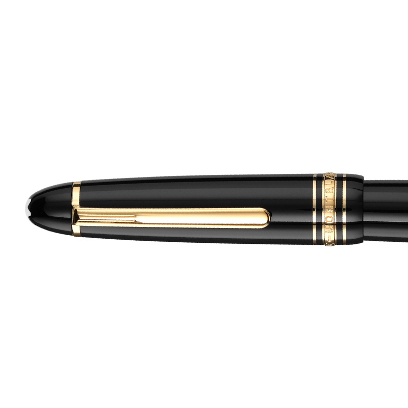 MONTBLANC万宝龙钢笔大班系列146墨水笔豪华款镀金色13660 F