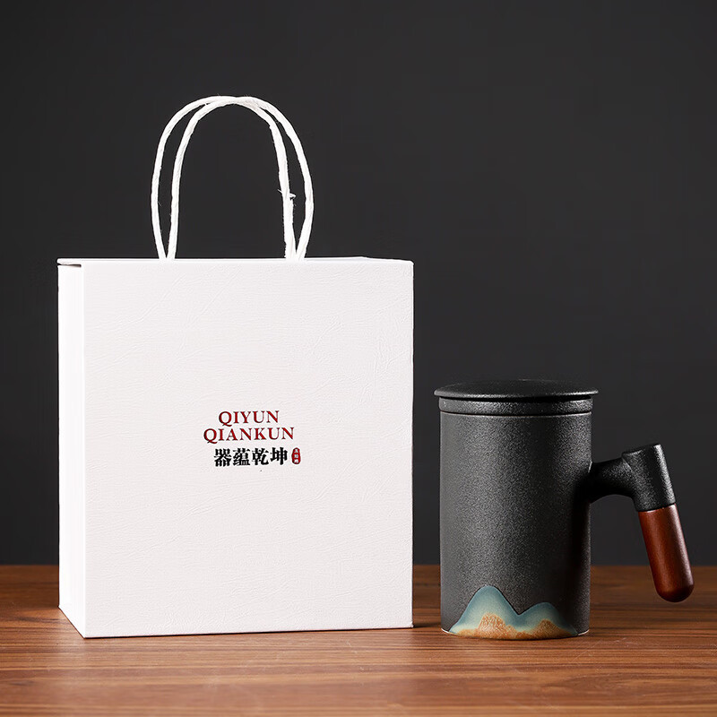 五拾缘远山木柄-泡茶杯 WSY-21D02