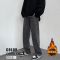 WOOG2005牛仔裤男春秋季宽松直筒休闲裤子潮流百搭阔腿九分裤长裤