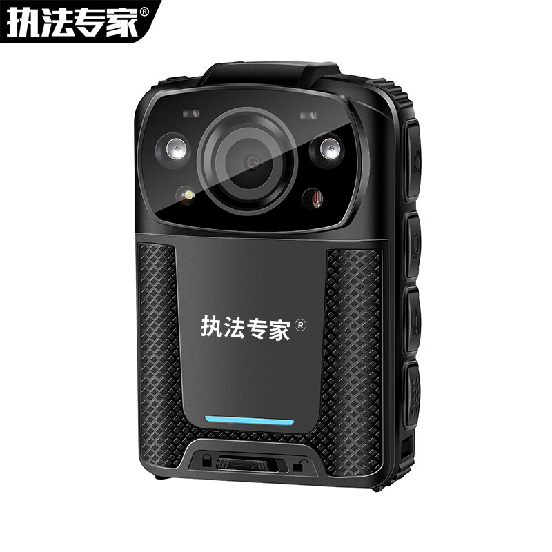 执法专家 DSJ-D8 4800万像素双电红蓝爆闪高清红外夜视便携随身现场记录仪 标配版 16G 摄像记录仪