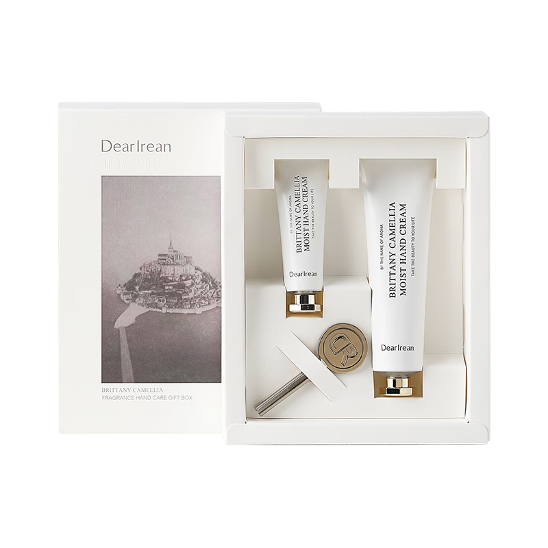 独特艾琳布列塔白茶香氛手护礼盒(35ml+10ml)