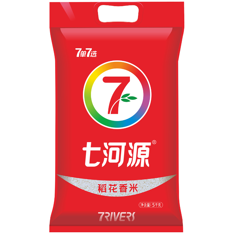 七河源稻花香米5kg当季新米东北黑龙江大米粳米视频