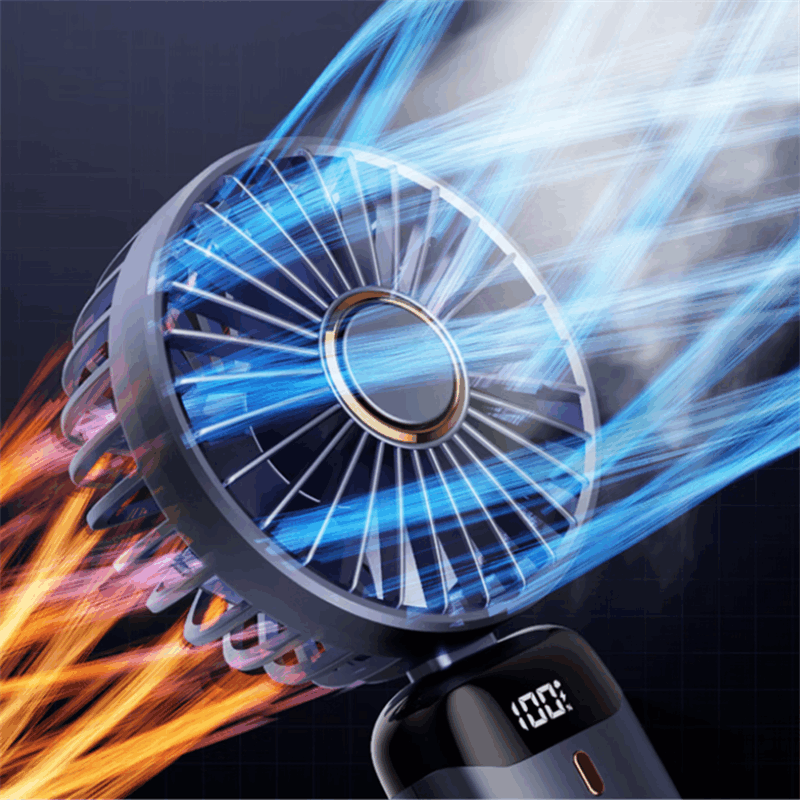 艾贝丽 便携式LED数显小风扇手持小风扇ABL-FS39图片