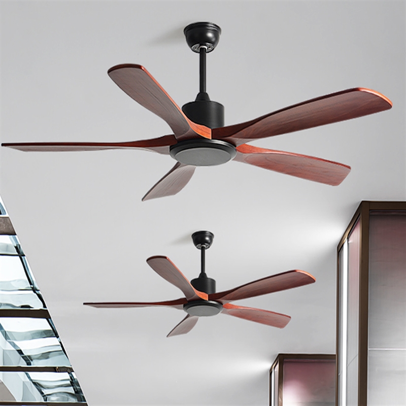 商用复古工业风无灯吊扇如华福禄60寸北欧 电风扇餐厅饭馆家用吊式