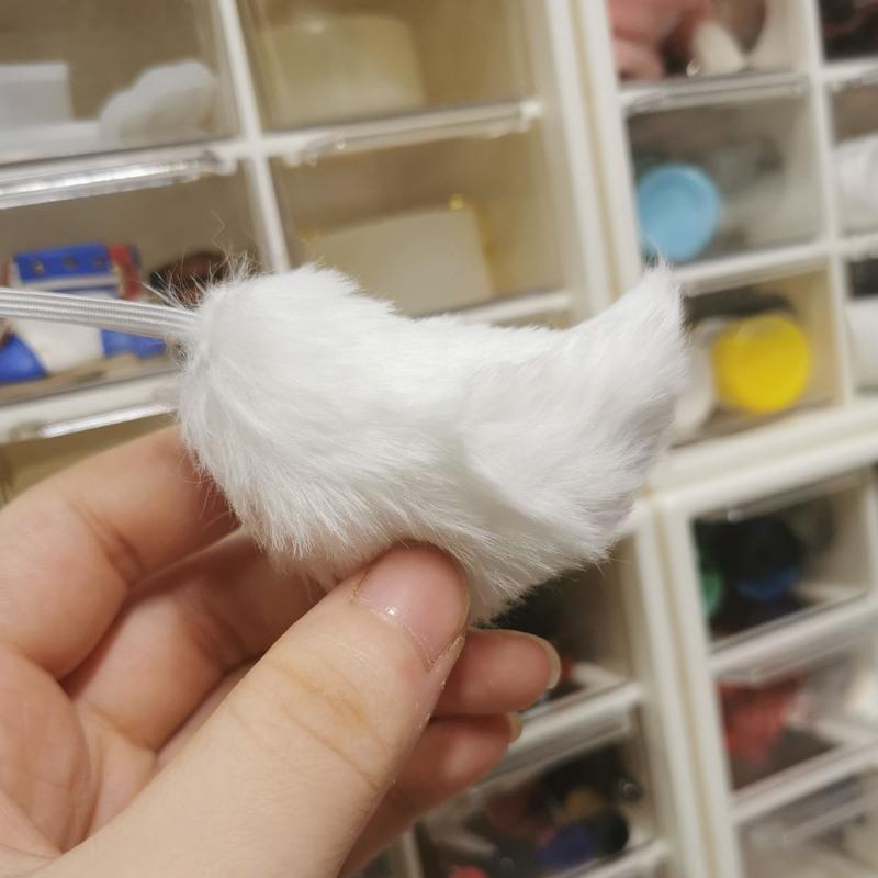 ob11尾巴/gsc兽配毛绒尾巴ob11 狐狸尾巴bjd12分尾巴 小号尾巴 未备注