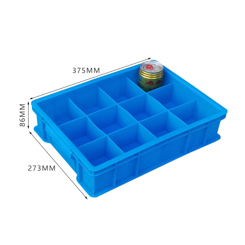 臻远ZY-SNXD-113塑料分割箱零件分类箱收纳盒 2号12分格高清大图
