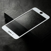 倍思钢化膜适用于苹果iPhone se2苹果92020玻璃手机贴膜防摔4.7寸全屏覆盖全包边高清保护膜防指纹白色