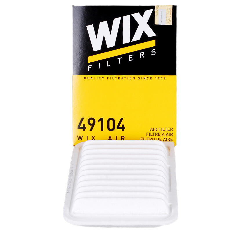 维克斯(WIX)空气滤49104适配卡罗拉/新威驰/雅力士/逸致