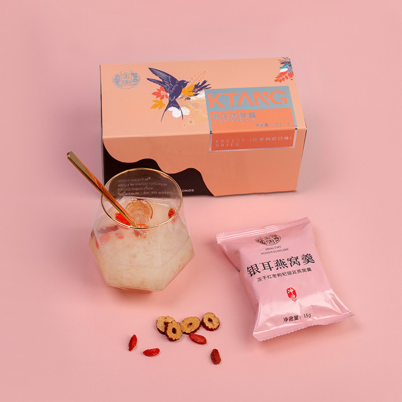金唐 冻干红枣枸杞银耳燕窝羹(15g*7)