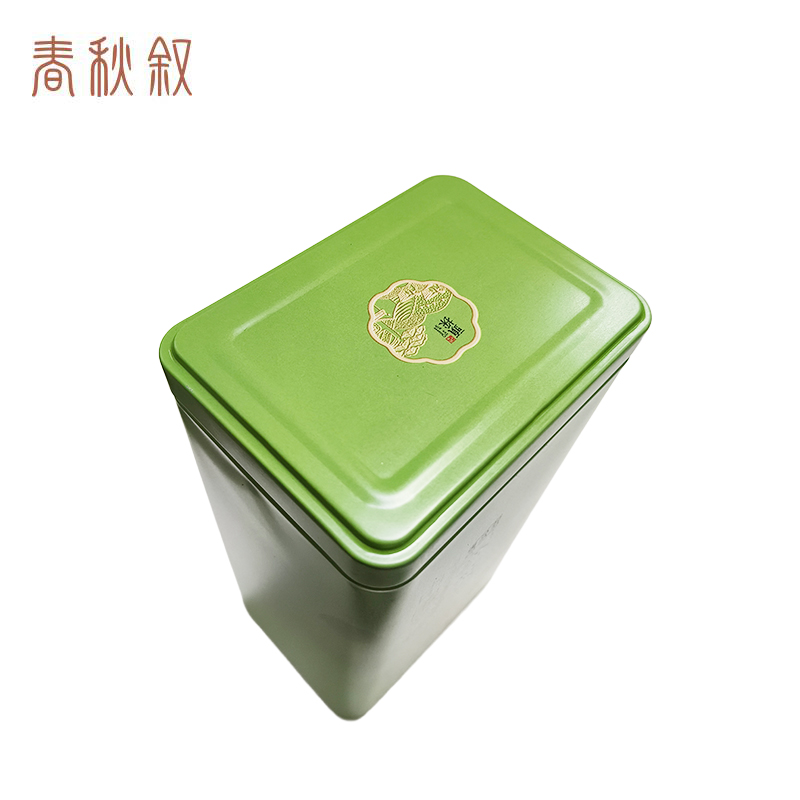春秋叙 鲜叶绿茶 250g 罐高清大图