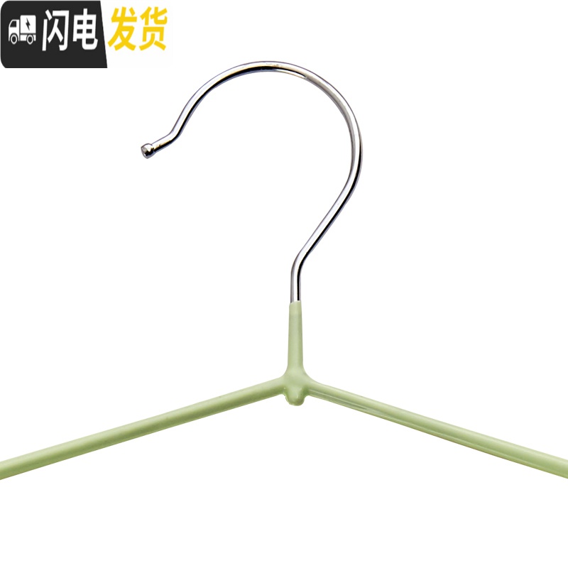 三维工匠防滑衣挂晾衣架衣服撑子裤架浸塑加粗塑料成人衣撑儿童晾晒衣服挂高清大图