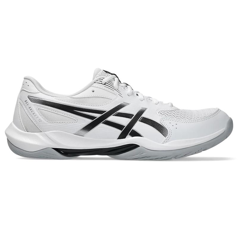 亚瑟士(ASICS)男款宽版综合训练鞋稳定灵活室内健身鞋侧向运动专 White/Black 40.5