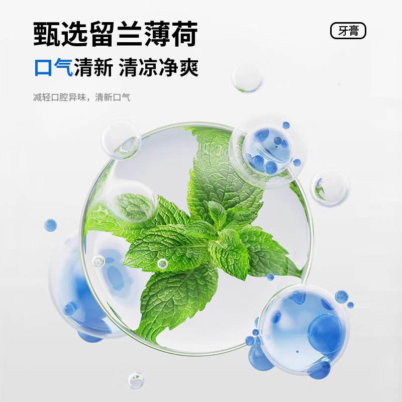 奥朴兰诗ORIPURUS 薄荷亮白护龈牙膏150g高清大图
