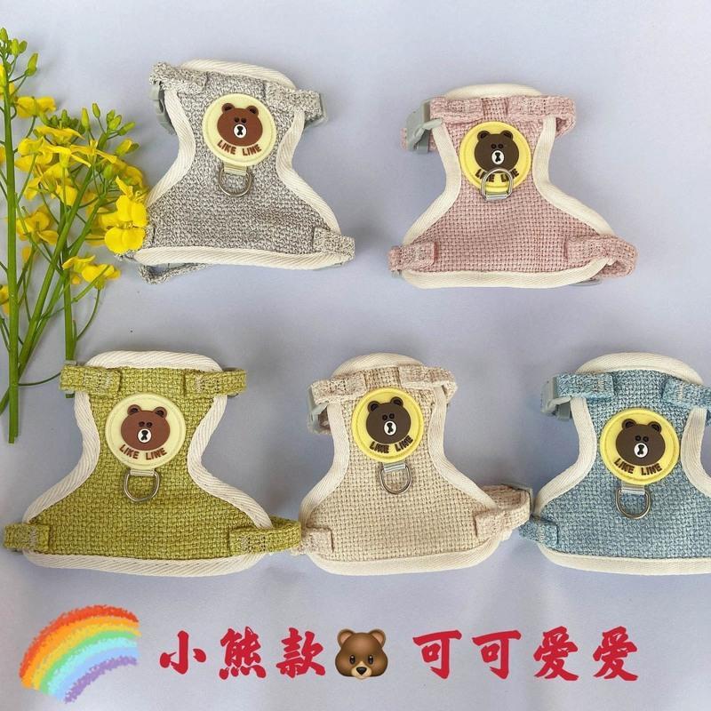 多色可爱项圈遛兔小兔子(1-5斤 ) 兔子牵引绳兔子牵引绳防挣脱兔兔链子遛兔绳伸缩可调节遛兔绳兔子