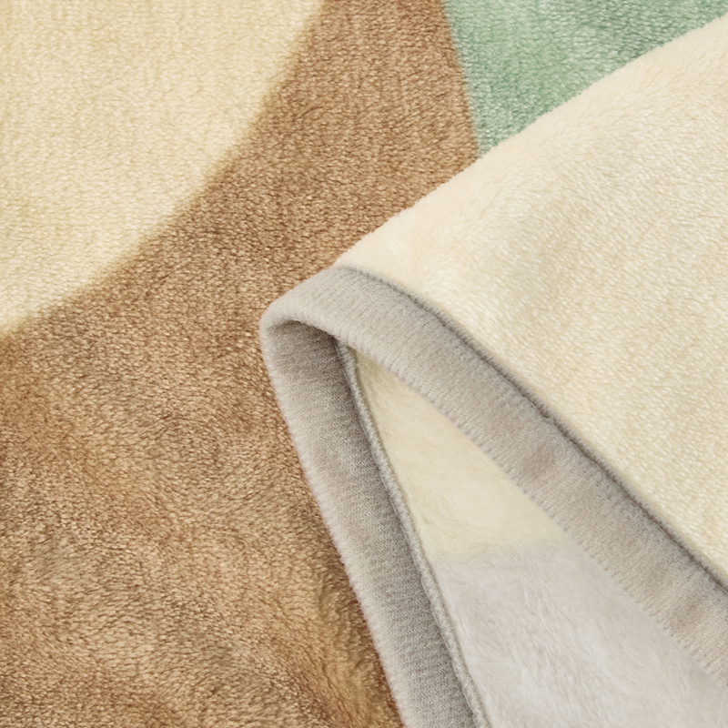 罗莱 11TGQ0363 拾光溢彩云朵绒毯150*200cm高清大图