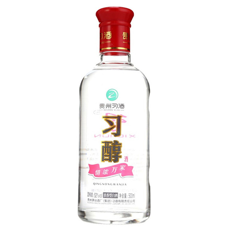 茅台集团贵州习酒 习醇·情浓万家52度单瓶装500ml 浓香型習酒(XI LIQUOR)(新老包装随机发货)