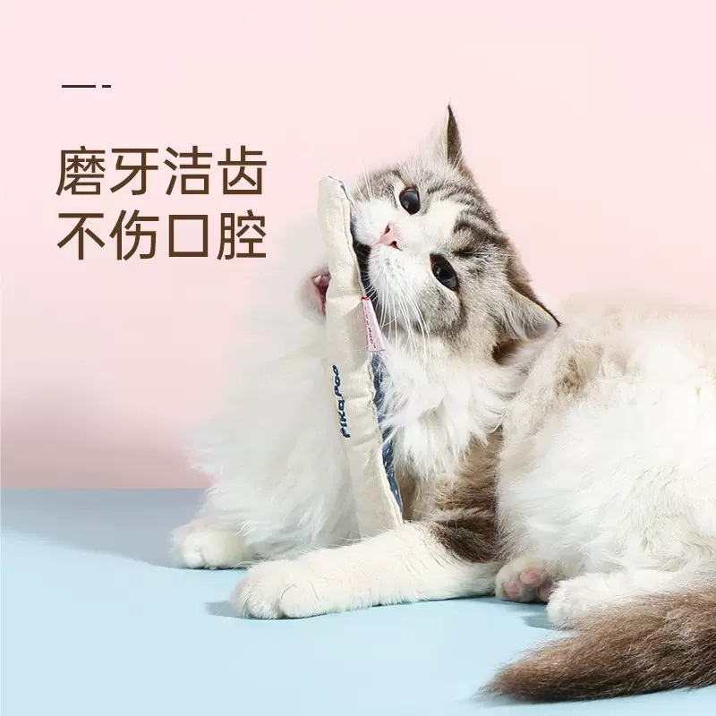 M-PETS着魔废柴鱼猫薄荷/木天蓼猫玩具高清大图