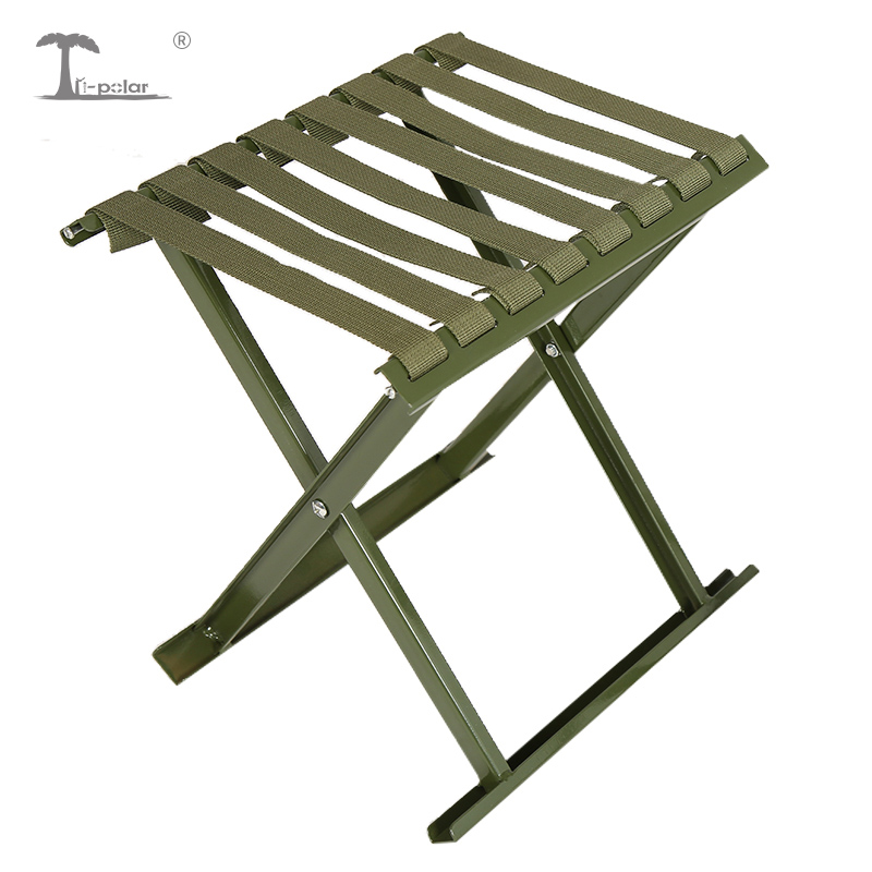 三极户外(Tri-Polar) TP8834户外学生军训用钓鱼椅小凳子 大号 午休椅 (计价单位:把) 军绿色高清大图