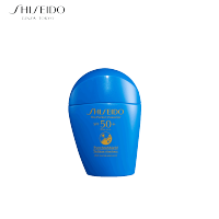 资生堂 新艳阳夏臻效水动力防晒乳(浴前SPF50+,浴后SPF50+;PA++++) 50mL蓝胖子防晒