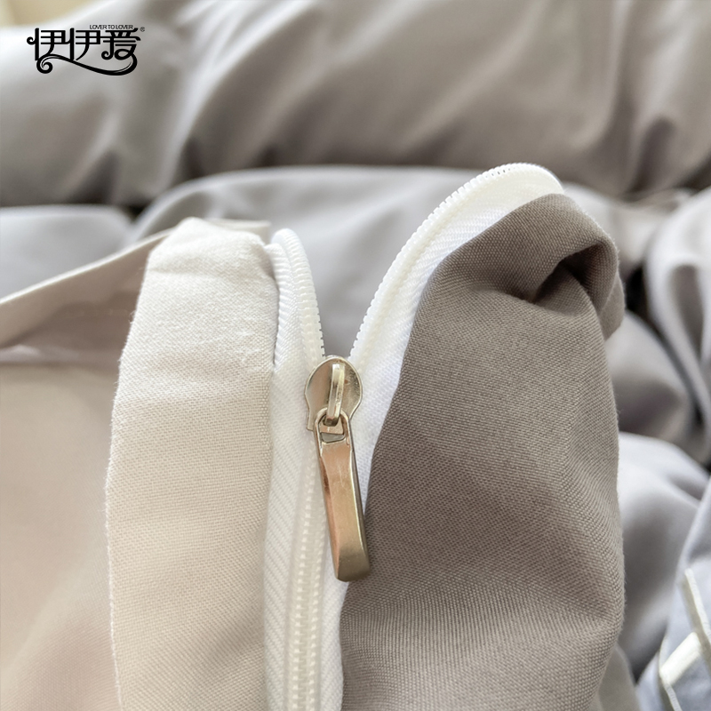 TJ0ZF02401368 水洗磨毛刺绣梦想系列四件套 200*230cm高清大图